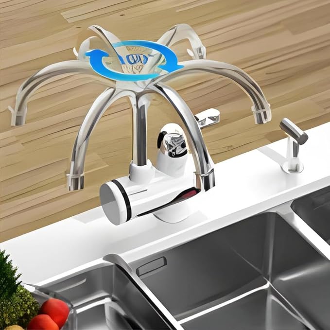 GRIFO ELECTRICO CALENTADOR DE AGUA 2 EN 1 + ENVÍO GRATIS