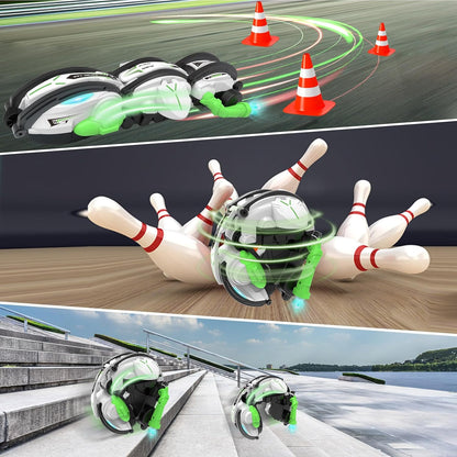 Vehículo Gusano a Control Remoto con Giro de 360°