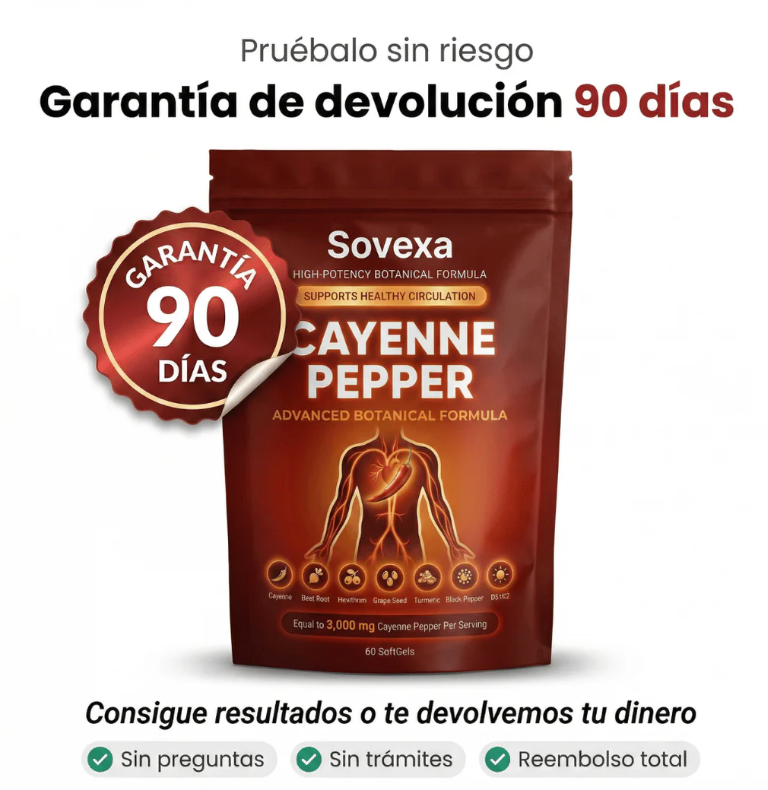 Sovexa Capsaicina Activa® — Softgels de Cayena