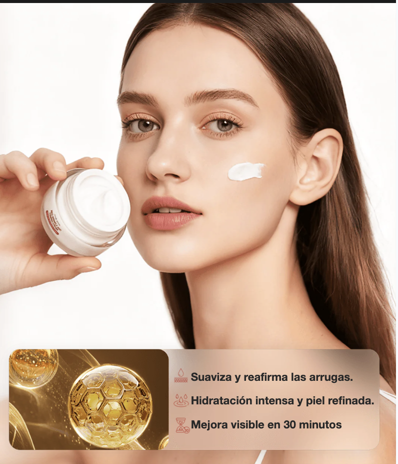 Crema Facial HoustonGet – Hidratación Profunda y Efecto Reafirmante