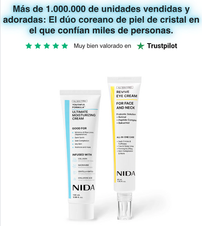 Paquete de crema NIDA YouthfulFormula™ y crema para el contorno de ojos