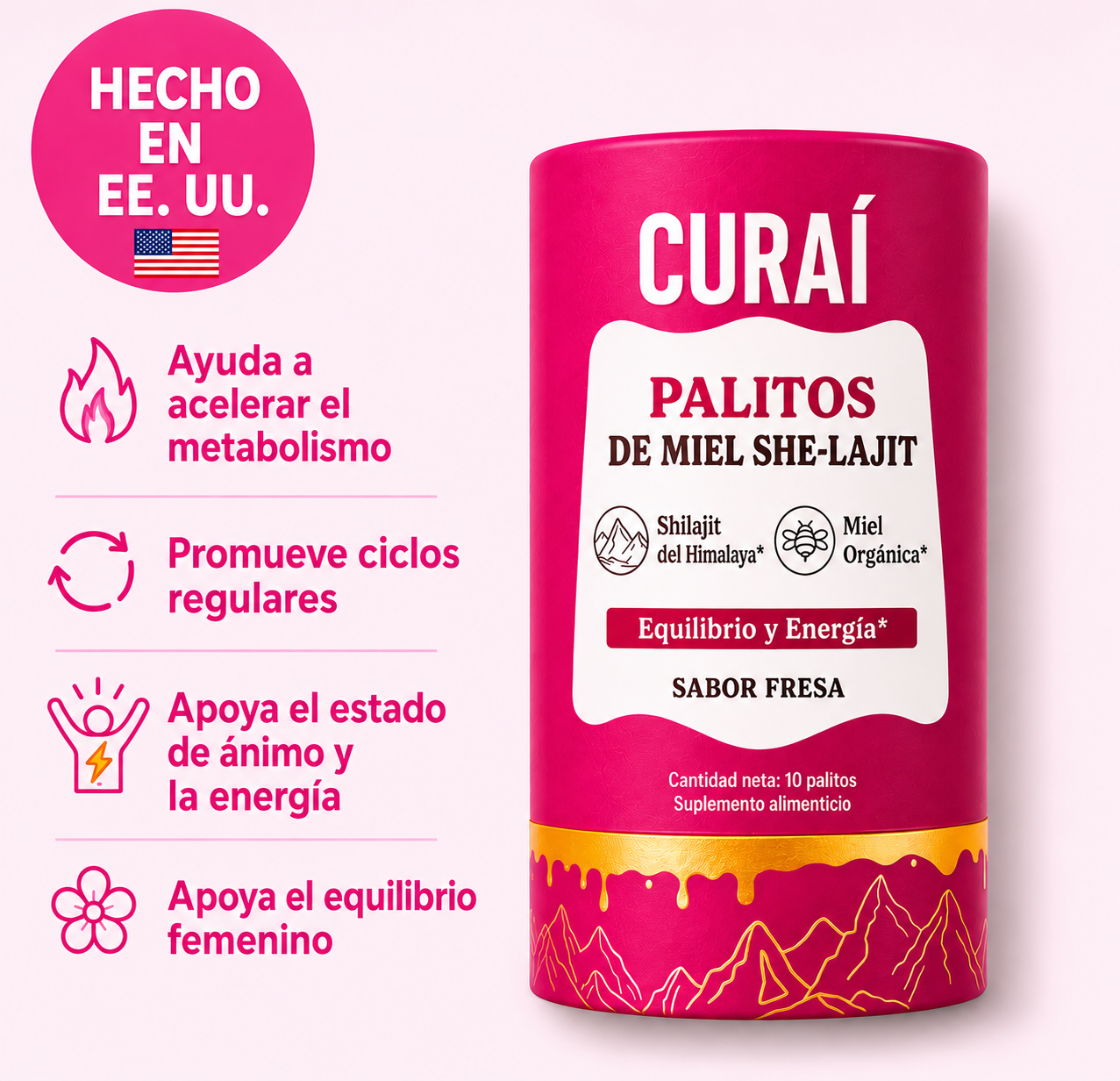 🌺 SheLajit Women Plus – Energía, Vitalidad y Equilibrio