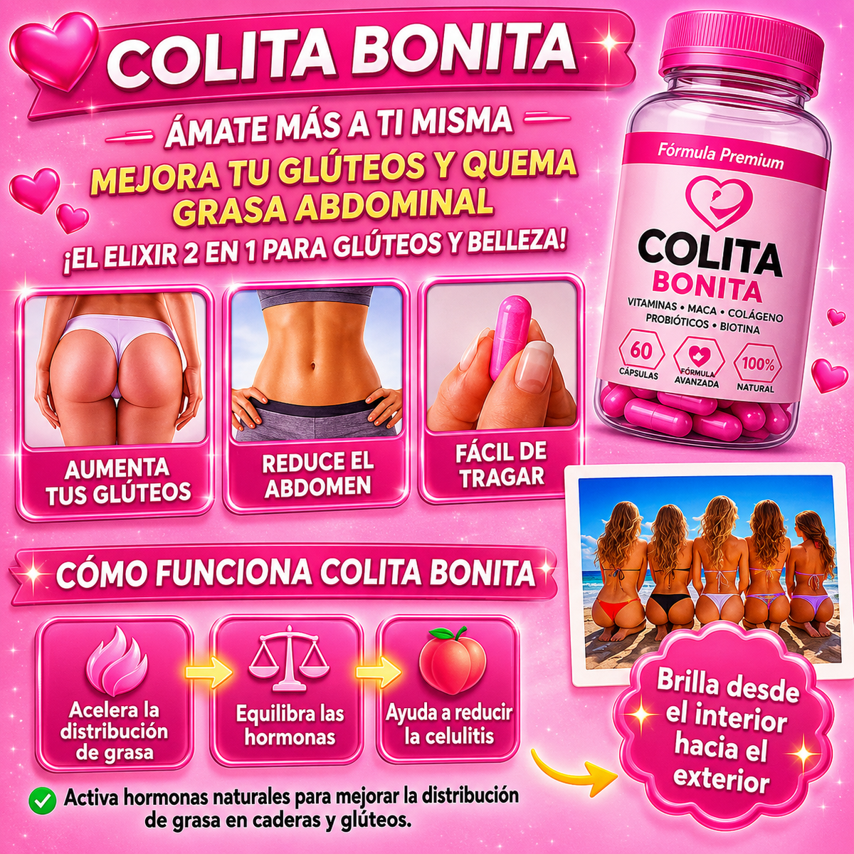 COLITA BONITA -OFERTA 2X1