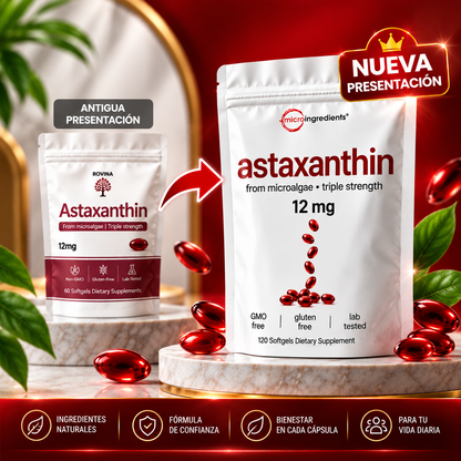 Astaxanthin Cápsulas Blandas