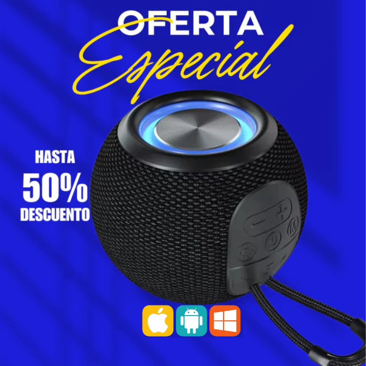 PARLANTE INTELIGENTE COMPATIBLE CON APP ALEXA