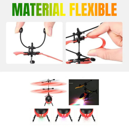 HELICÓPTERO VOLADOR CON SENSOR Y CONTROL REMOTO - OFERTA 2X1 SOLO POR HOY