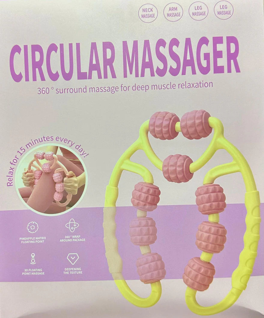 Rodillo de Masaje Profundo para Aliviar Dolor y Tensión Muscular + REGALO 1 MASAJEADOR ELÉCTRICO