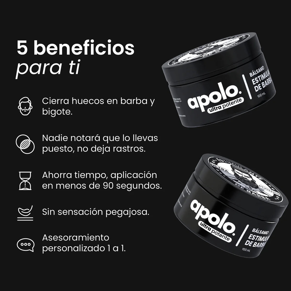 APOLO ULTRA POTENTE MINOXIDIL - OFERTA 3X1