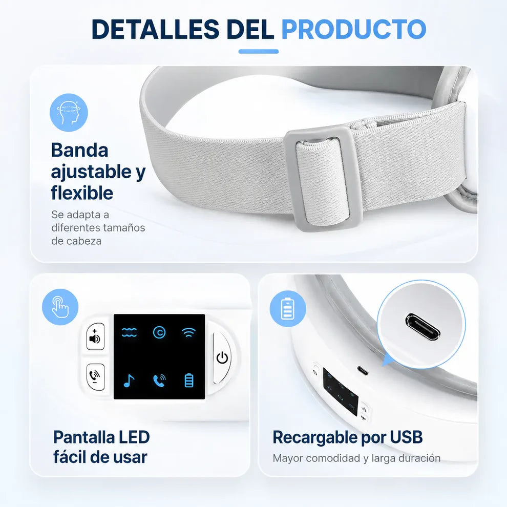 VisionSpa™ - Masajeador inteligente de ojos